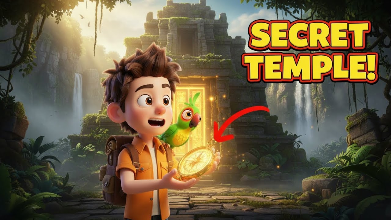 Secret Temple Mil Gaya! 😱 | Jack Jolly Jungle Adventure | Hidden Treasure Story