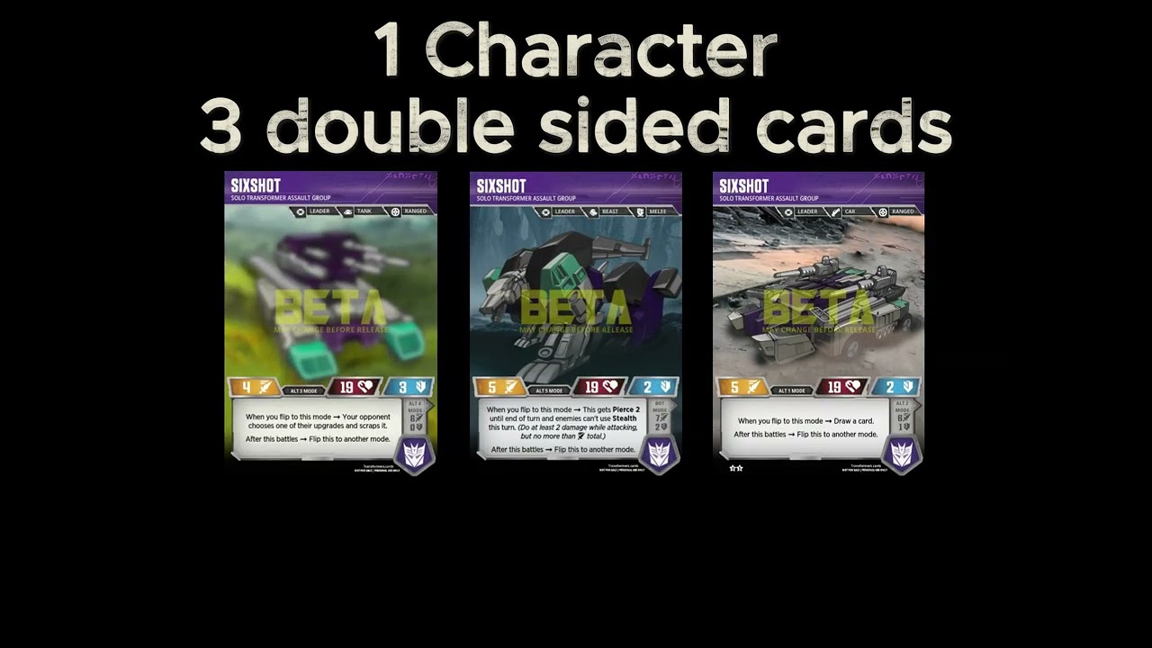 Sixshot Joins the Transformers TCG