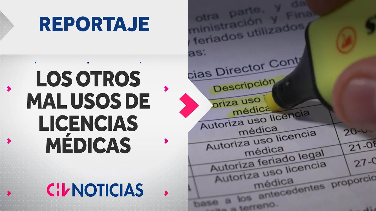Mal uso de licencias médicas: Municipalidades en la mira | Reportajes CHV Noticias