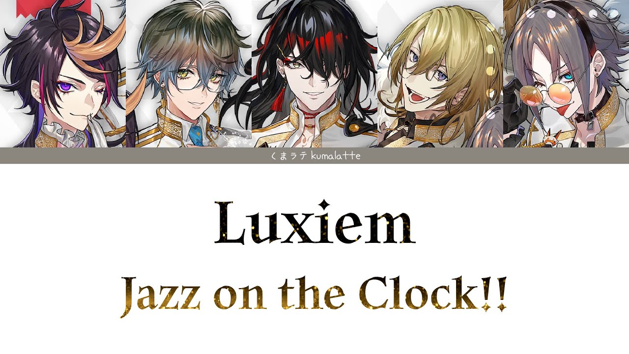 Jazz on the Clock - Luxiem colored lyrics [ EN | KR ]