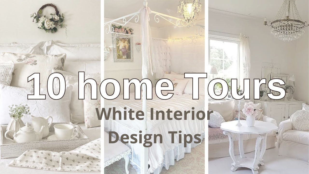 10 Home Tours💝 White Interior Design Tips