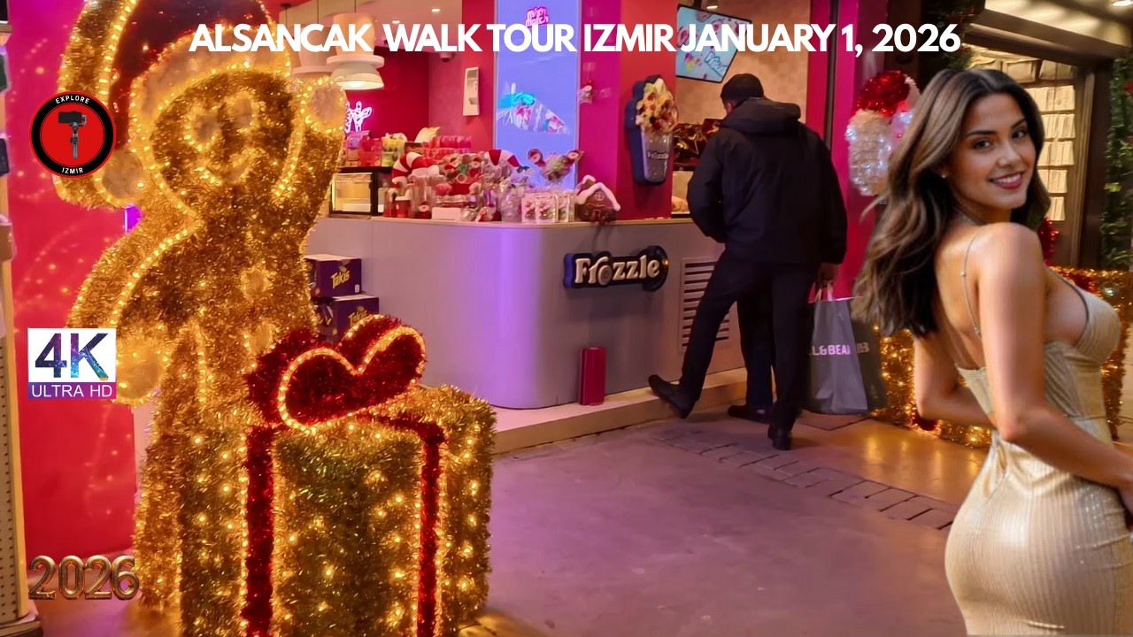 Alsancak Walking Tour | izmir, Turkey | February 10, 2026 [4K HD/60 fps]