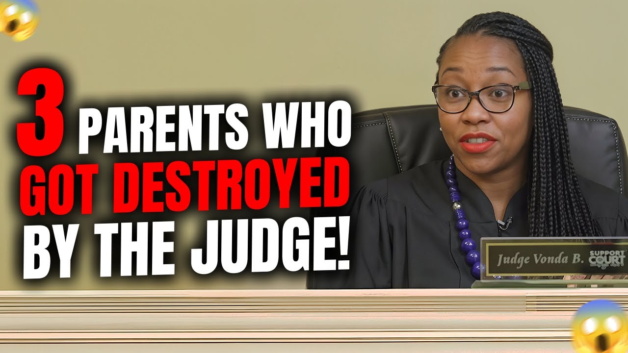 3 Parents WHO Walked Into Court and Got DESTROYED by the Judge!