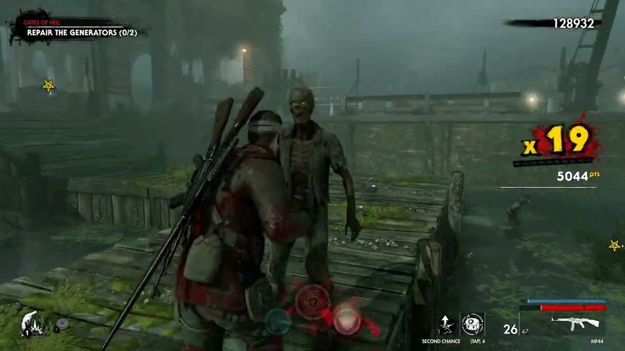 Zombie Army  Dead War 4 gameplay Cleaning out zombies