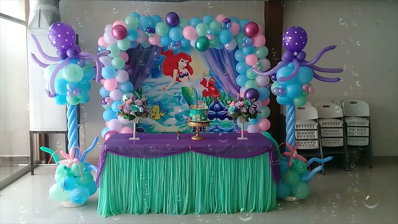 La Sirenita  Creaciones y Decoraciones Darp