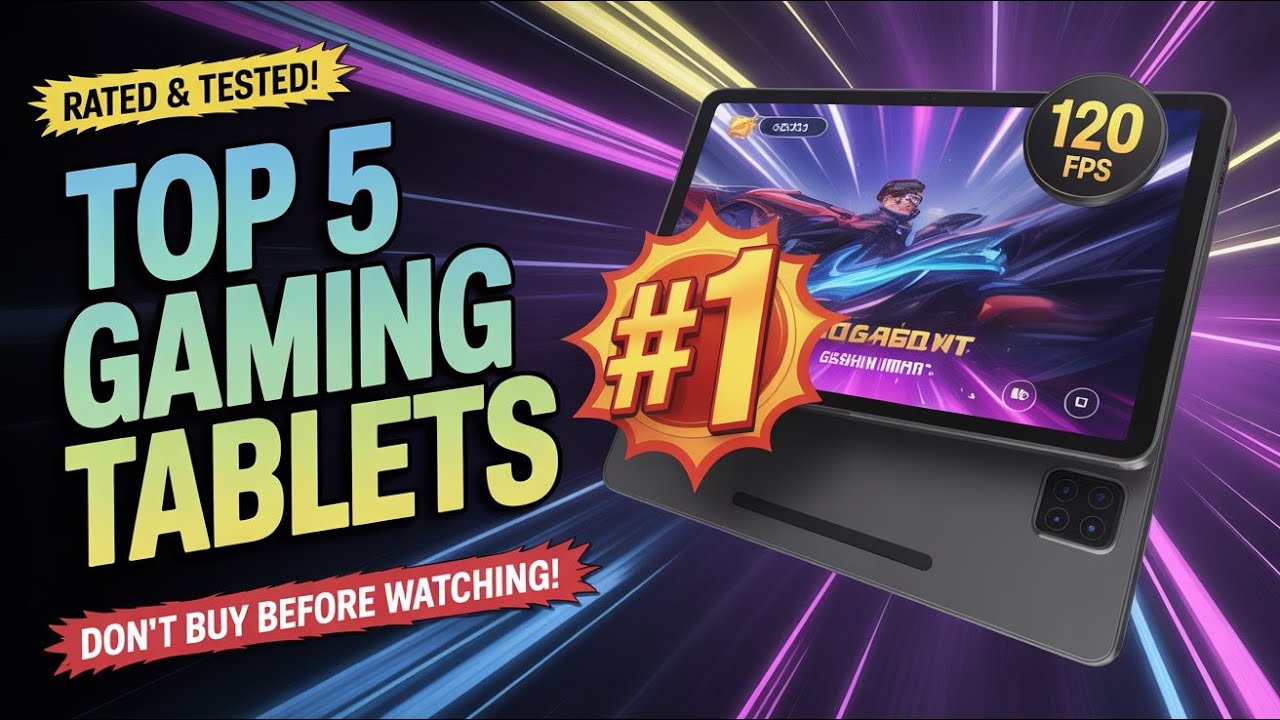 Your Next Gaming Obsession? The Top 5 Gaming Tablets of 2025 (Tested)
