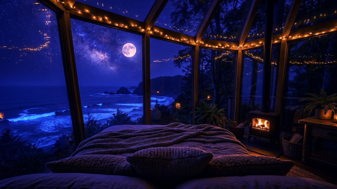 Fall Into Sleep Instantly • Deep Sleep Music • Calm Overthinking & Melatonin Release