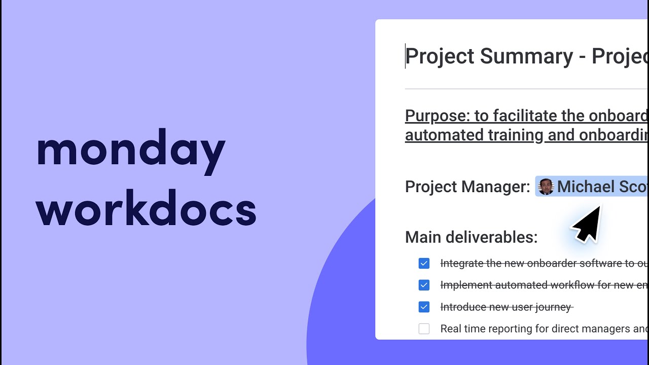 monday workdocs | (Spanish CC)