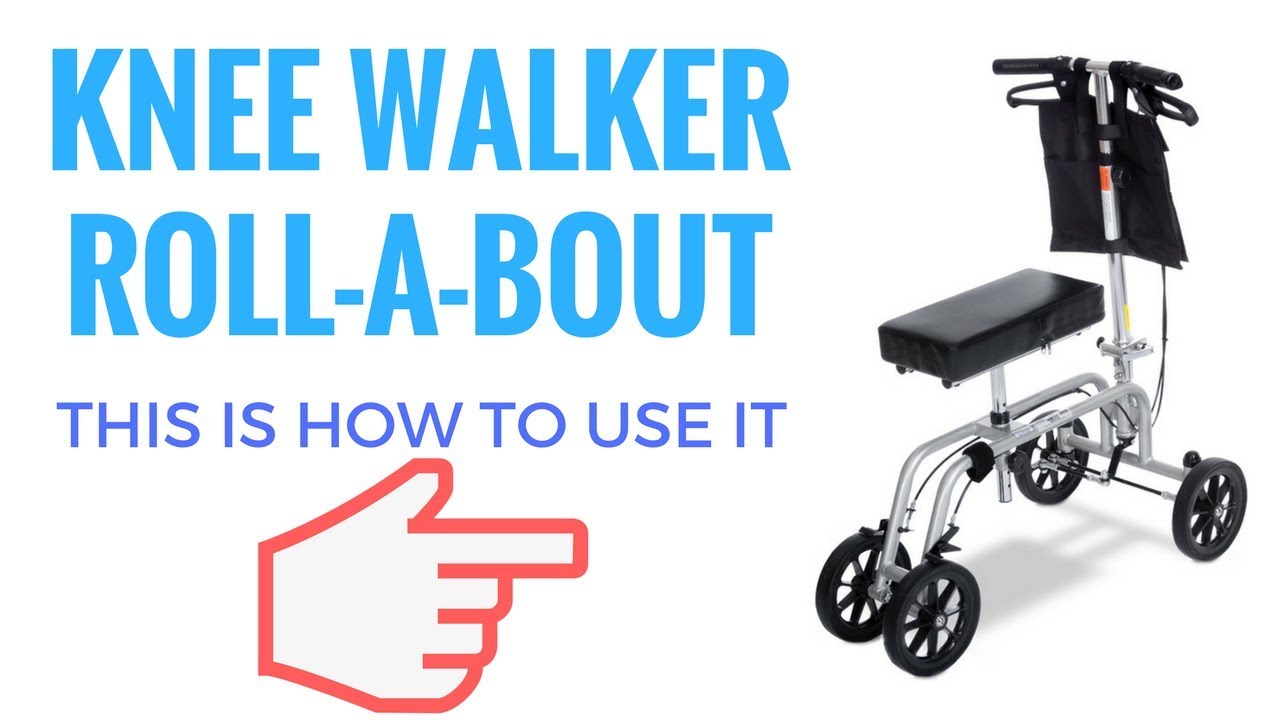 How To Operate Your Knee Walker