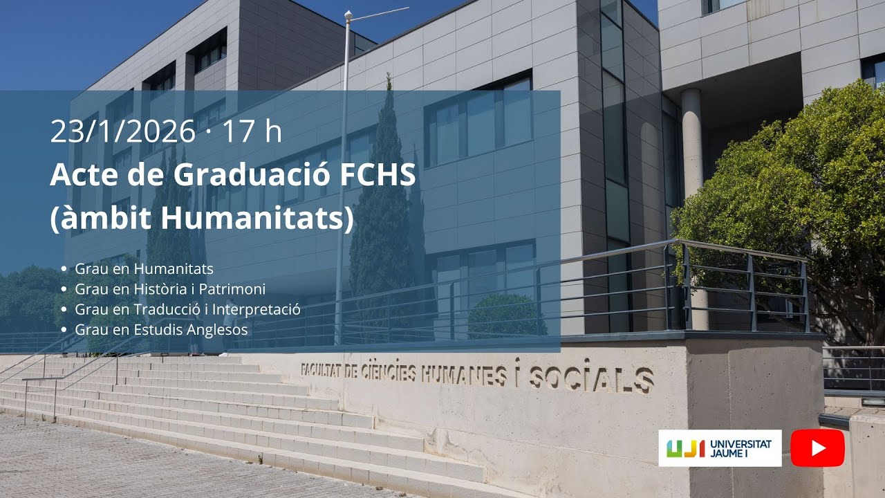 Humanitats . Graduació FCHS. (2026)