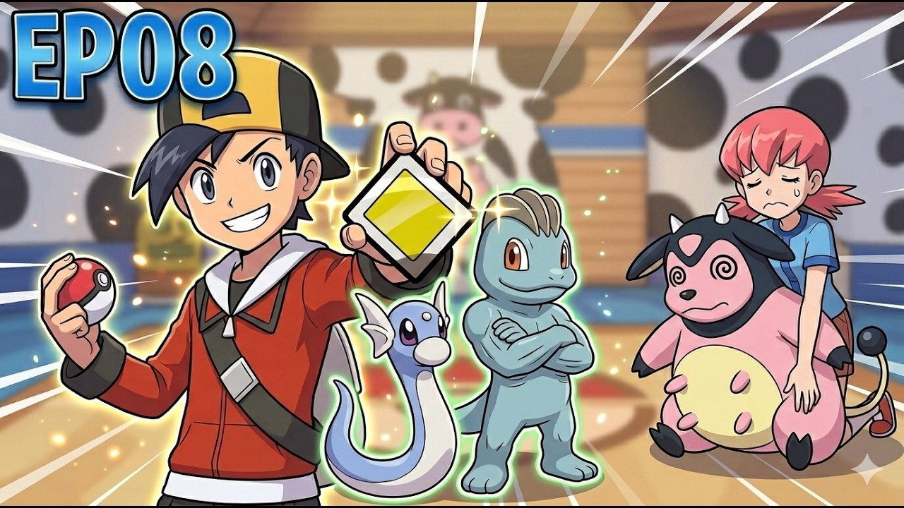 ¡ADIÓS MILTANK! Consigo a DRATINI y gano la MEDALLA PLANICIE 🏆 | Pokémon SoulSilver #08