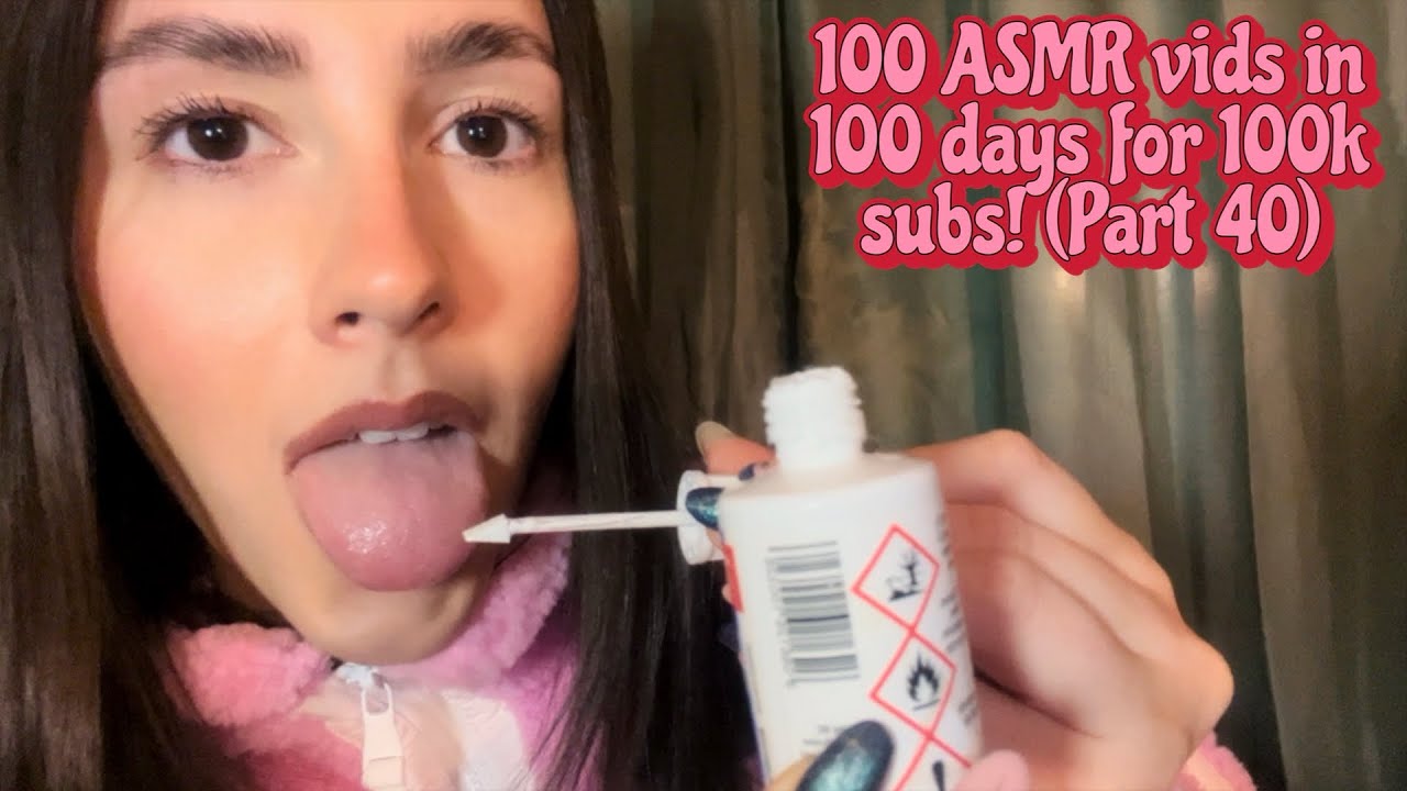 ASMR - Быстрое рисование слюной с множеством заиканий, чтобы сломить всякую устойчивость к мурашк...