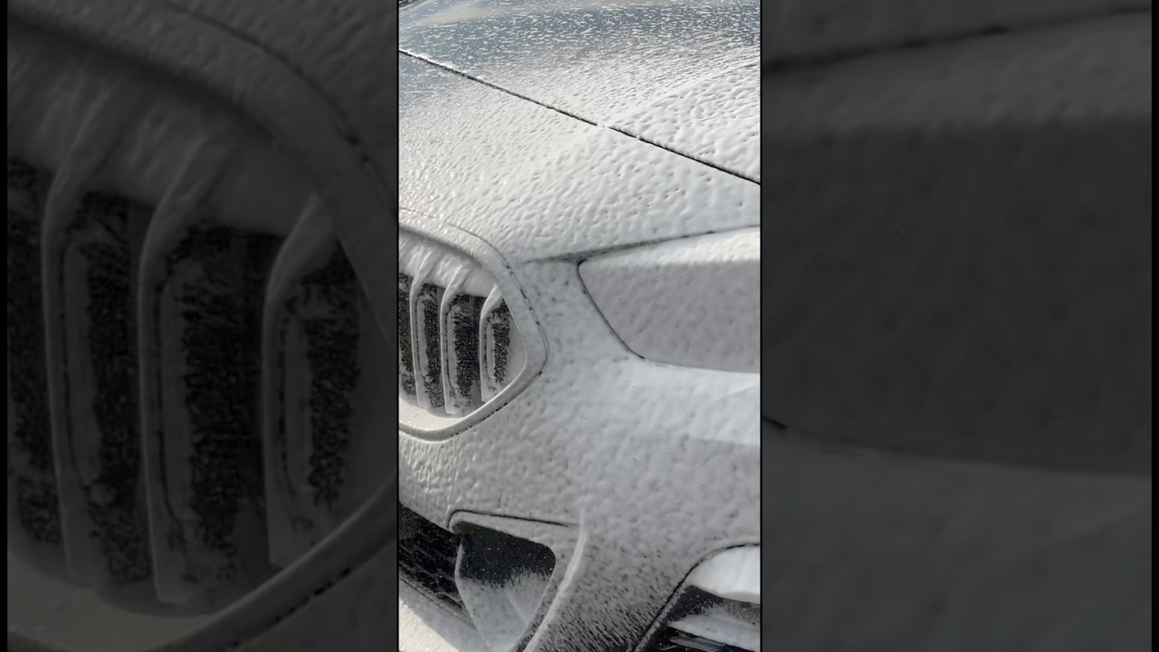 Quick BMW 2 Series Foam Wash #detailing #snowfoam #cleaning