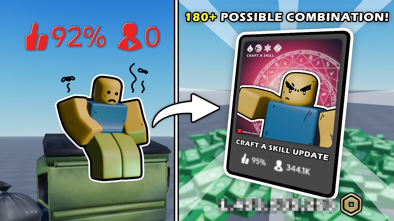 How I Updated My Skill Creator Game in Roblox!