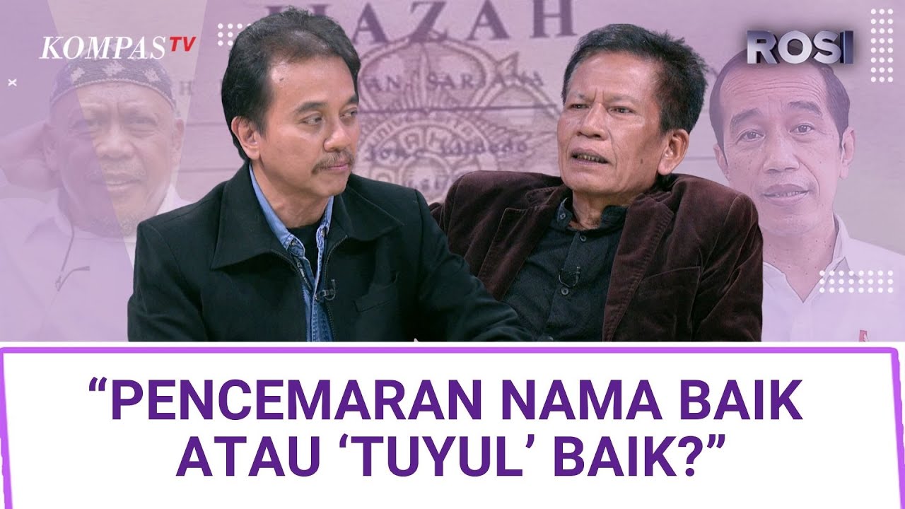 Dilaporkan Damai Hari Lubis, Roy Suryo Singgung “Pencemaran Tuyul Baik” | ROSI