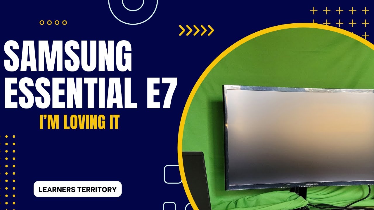 Samsung Essential Monitor E7 unboxing | Unboxing Video