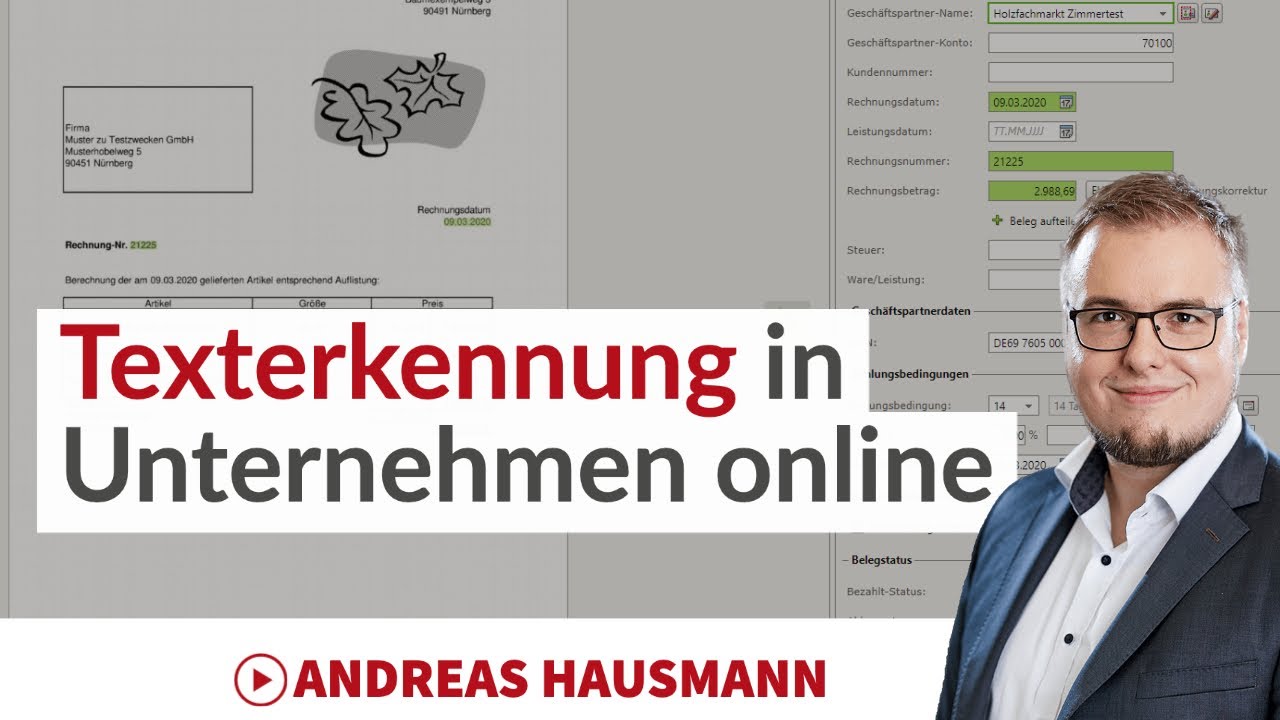 So funktioniert die OCR-Erkennung in DATEV Unternehmen online