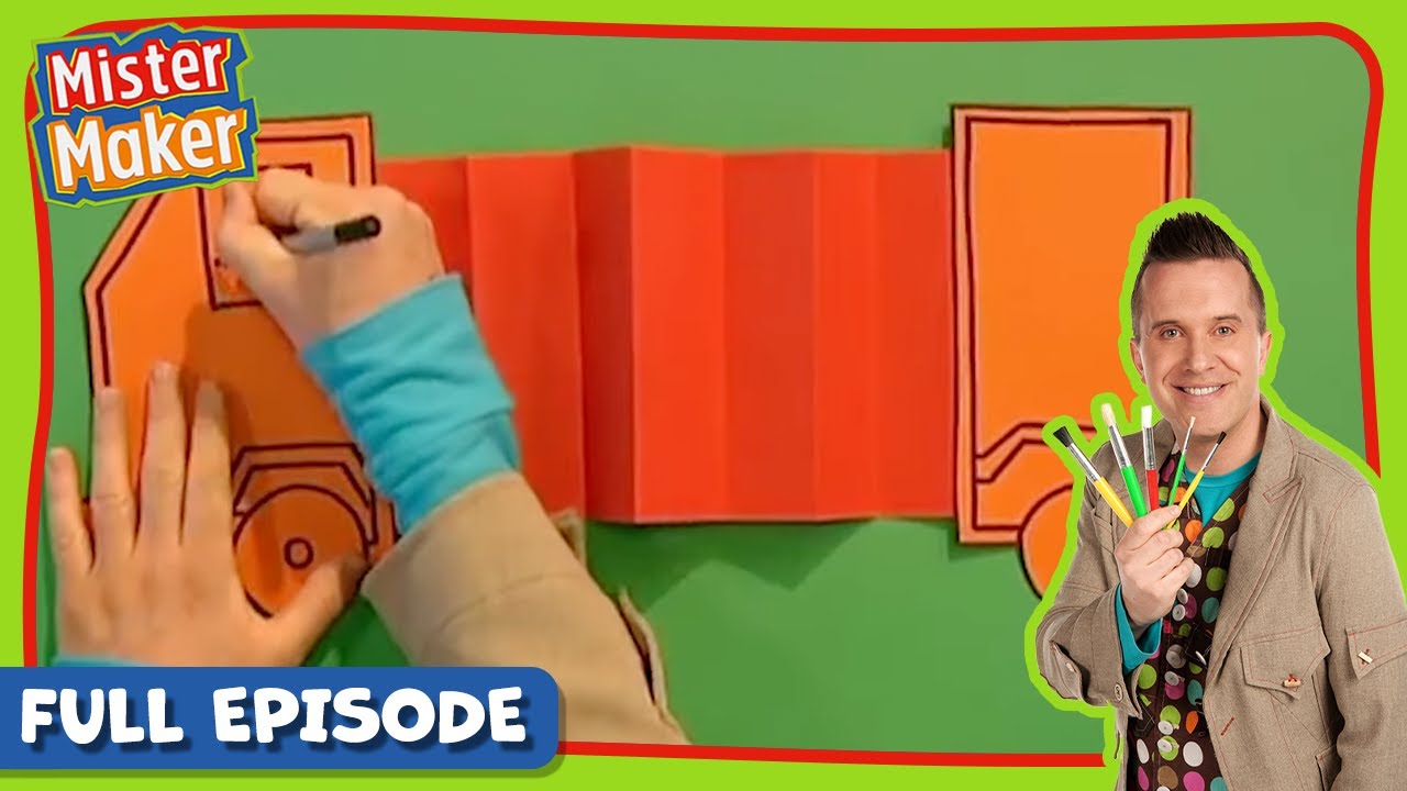 Mister Maker 🎨 Series 2, Episode 19 | Paper Pet Fish 🐠 | FULL EPISODE