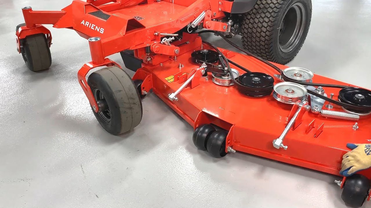 How to Remove an Ariens® APEX Zero Turn Mower Deck | Ariens
