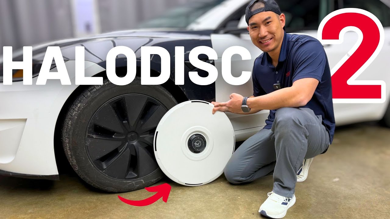 Check Out These NEW Haloblk Wheel Covers For Teslas
