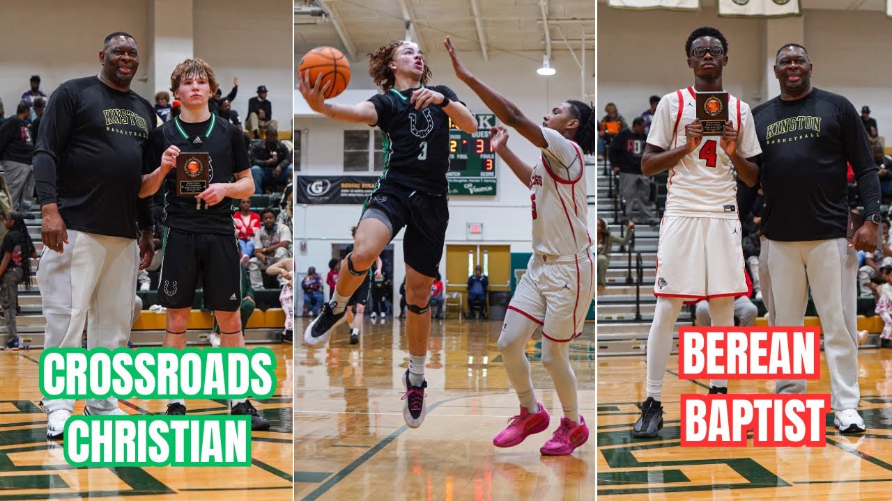 BEREAN BAPTIST VS CROSSROADS CHRISTIAN!!! BRANDON INGRAM MLK 2026!!!