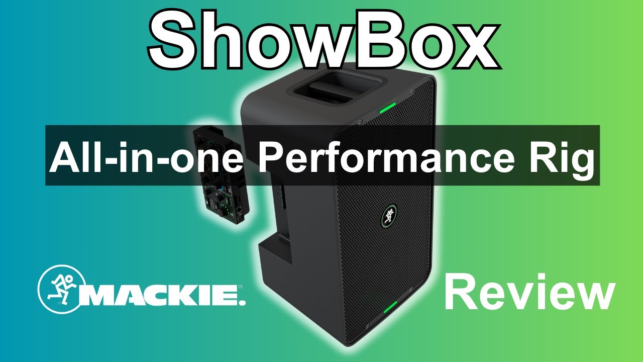 Mackie ShowBox All-in-one Performance Amp (8&rdquo; speaker) - Review & Overview