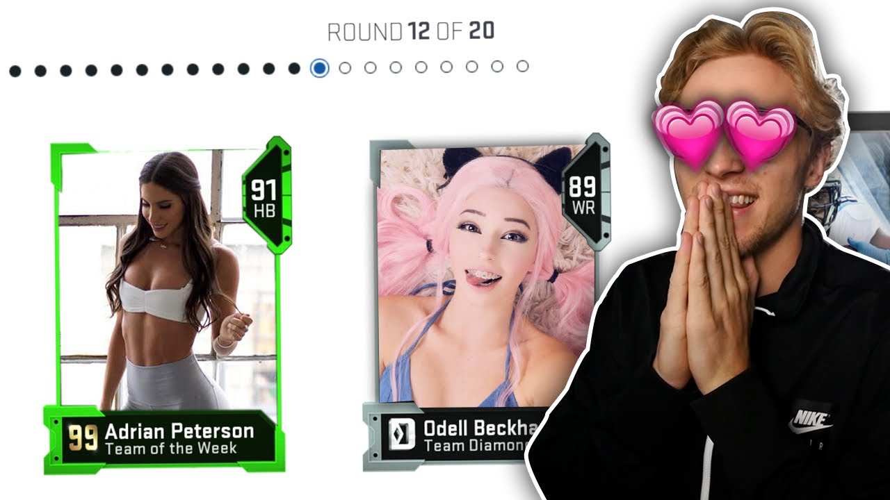 HOTTEST NFL Wives Draft! Madden 19 Draft Champions