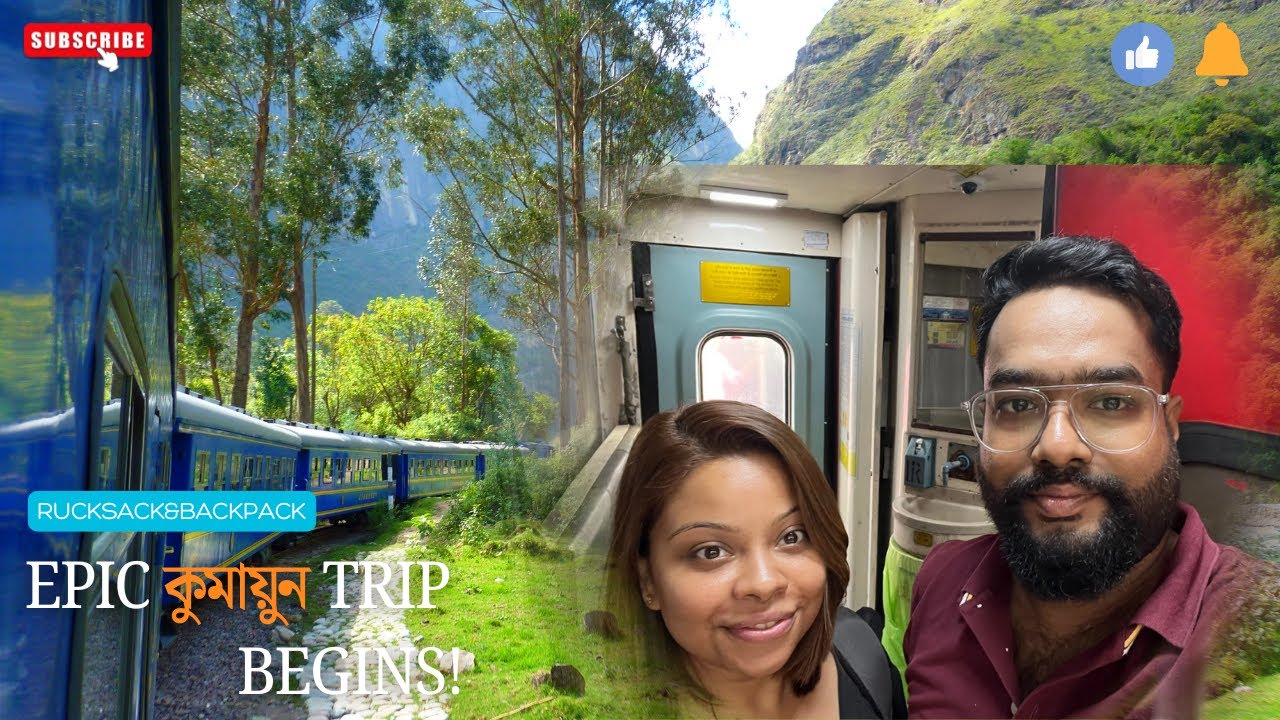 Howrah to Kumaon Trip🌄| কুমাউনের পথে দারুণ ট্রেন ভ্রমণ🚆| Bengali Travel Vlog | Episode -1 | #travel