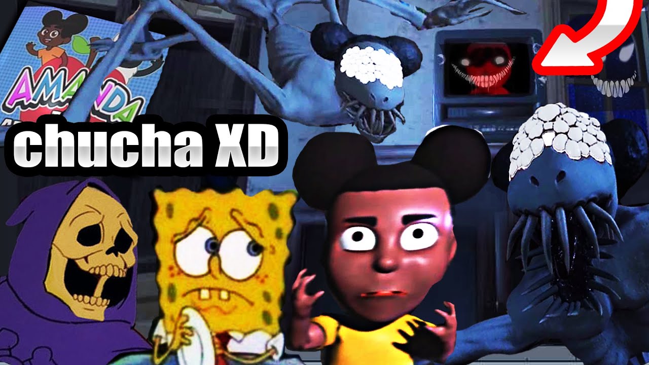 Jugué Amanda, el juego completo con MEMES 😰👌 + Final Bueno y Malo (Amanda the Adventurer)