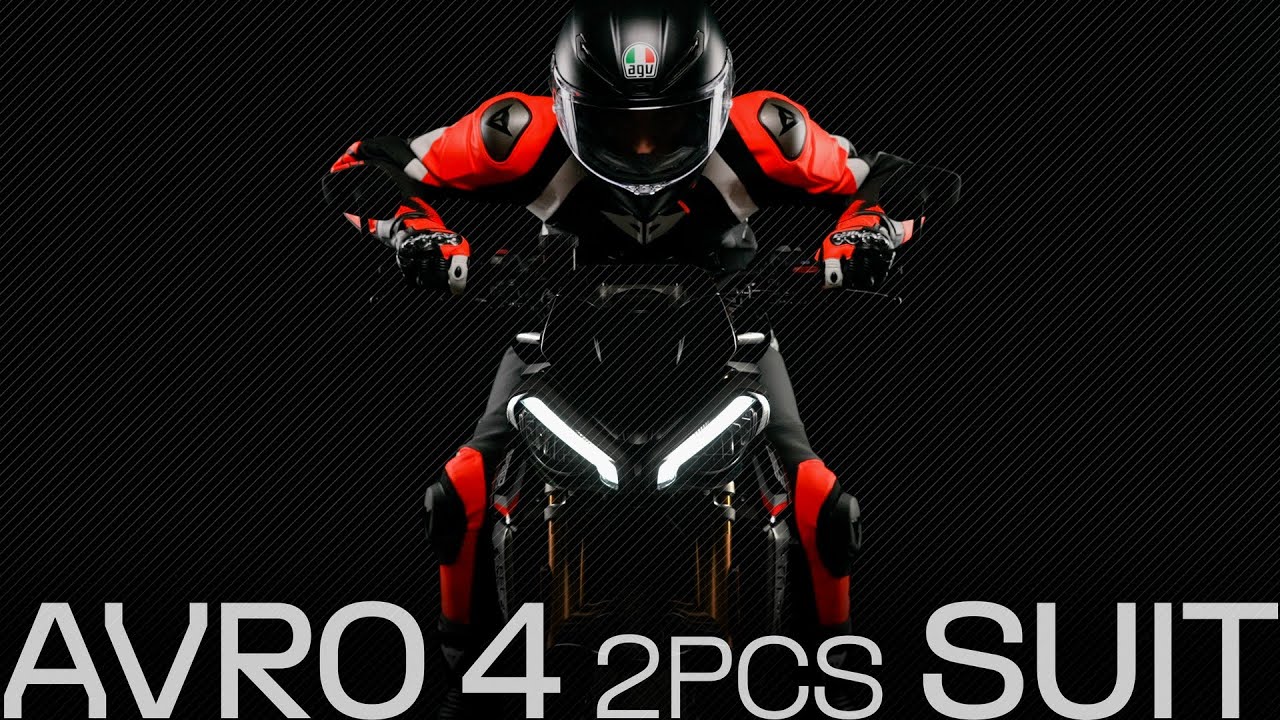Avro 4 leather 2pcs suit | Tech Video | Dainese