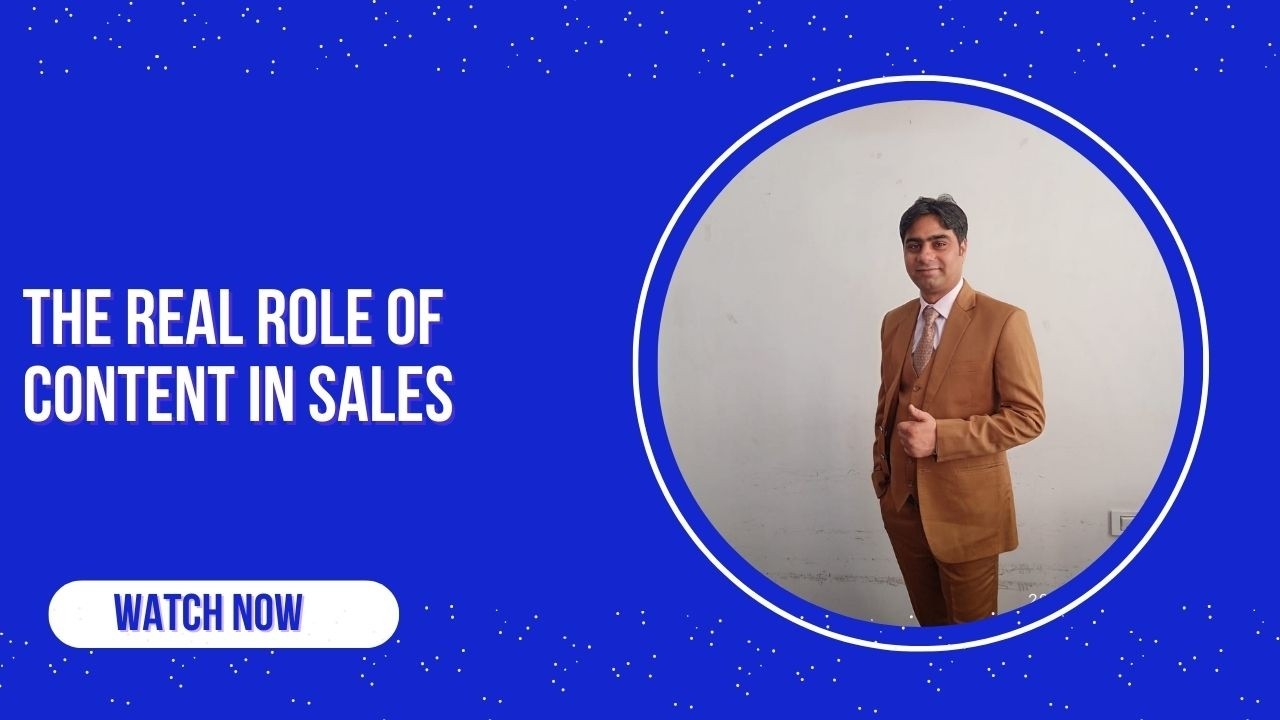 The Real Role of Content in Sales (It’s NOT Lead Generation)