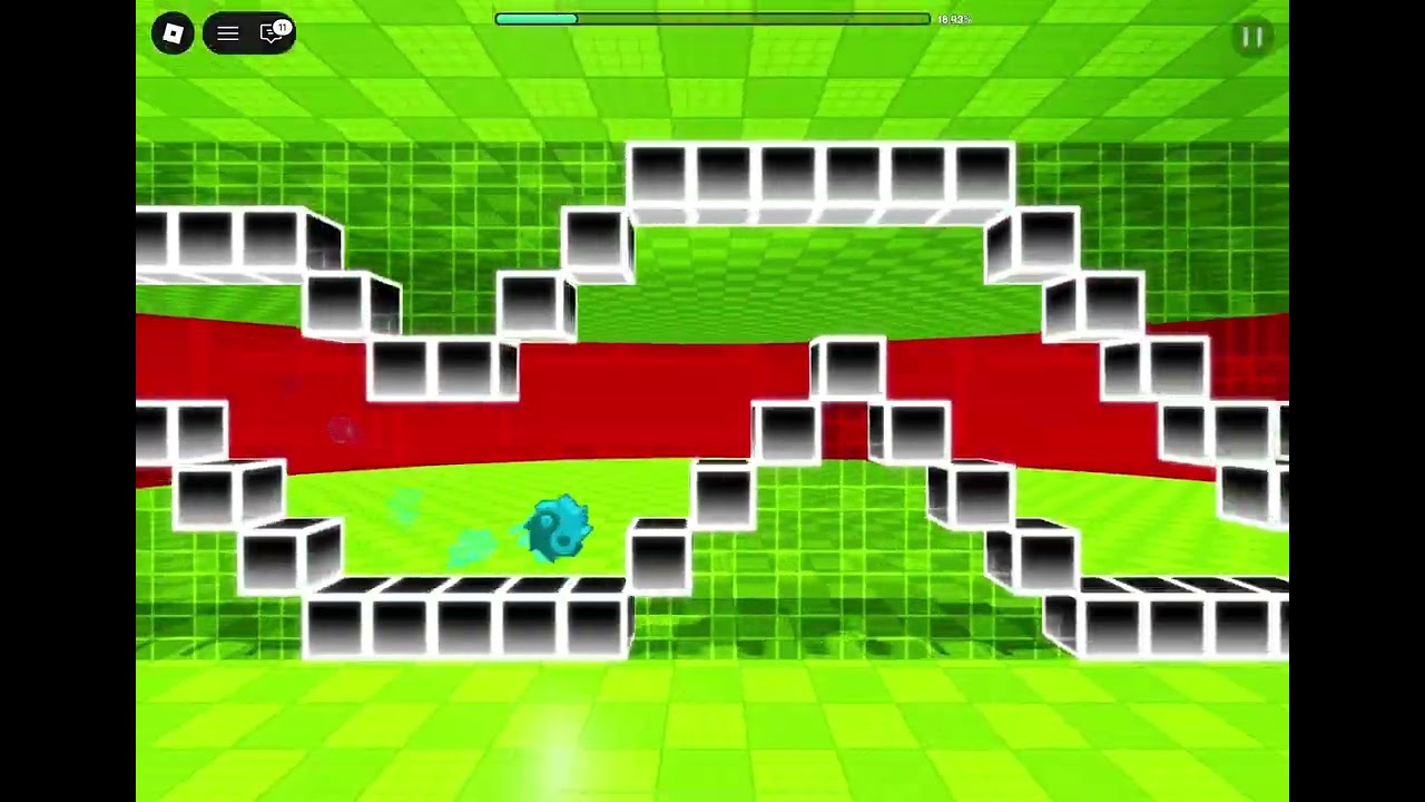 GD player plays gd from temu( Poly Dash )