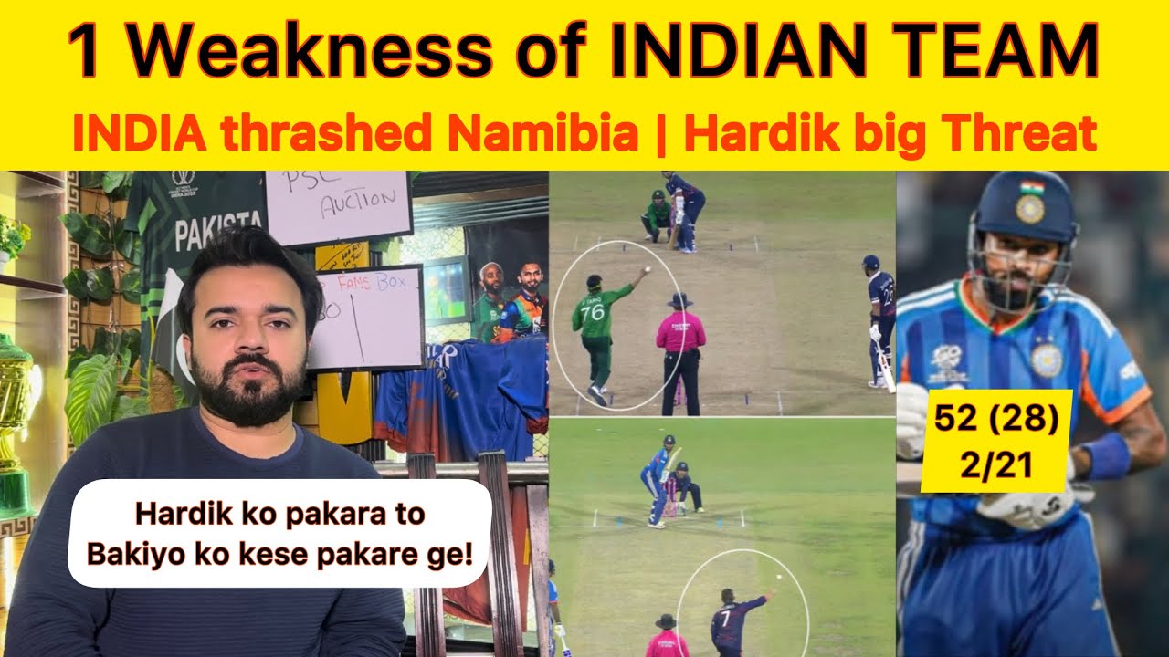 1 Weakness of Indian Team | India is playing superb cricket Hardik big threat for PAK 
