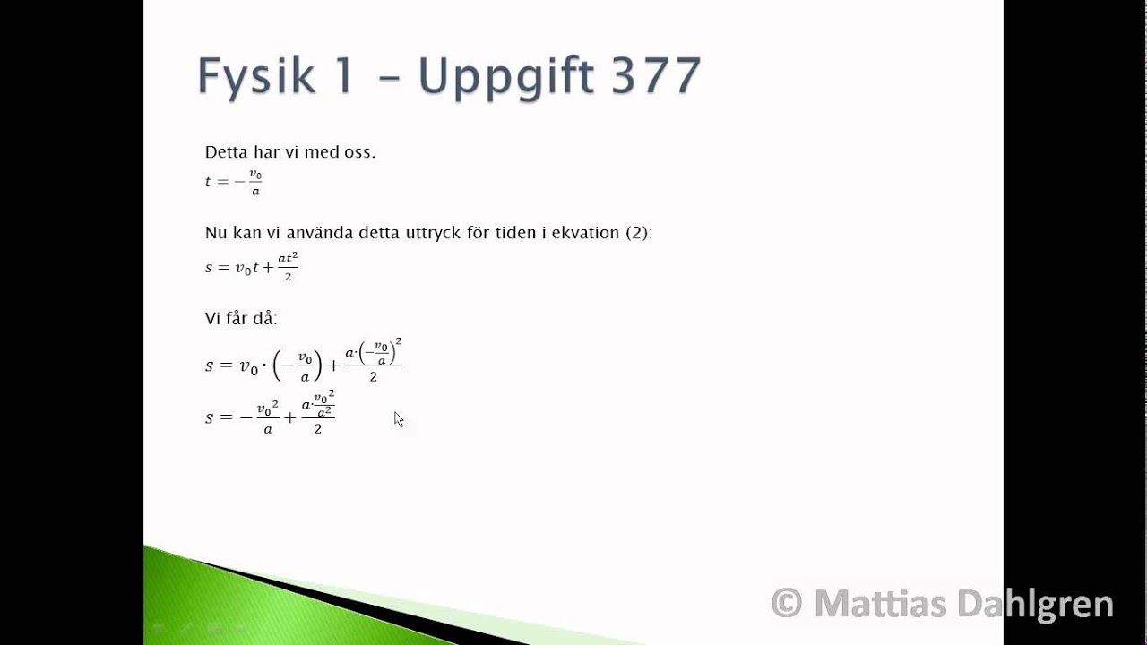 Fysik 1 - Uppgift 377.wmv