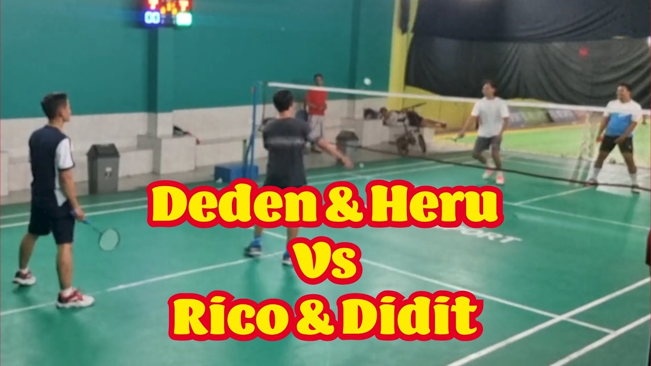 Deden & Heru Vs Rico & Didit
