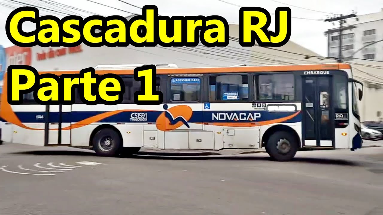 Cascadura ônibus urbanos no subúrbio carioca (parte 1) Rio de Janeiro