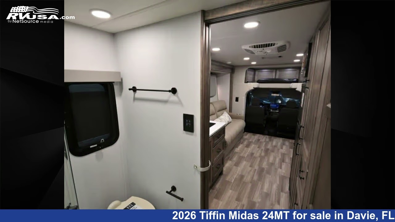 Magnificent 2026 Tiffin Midas 24MT Class B RV For Sale in Davie, FL | RVUSA.com