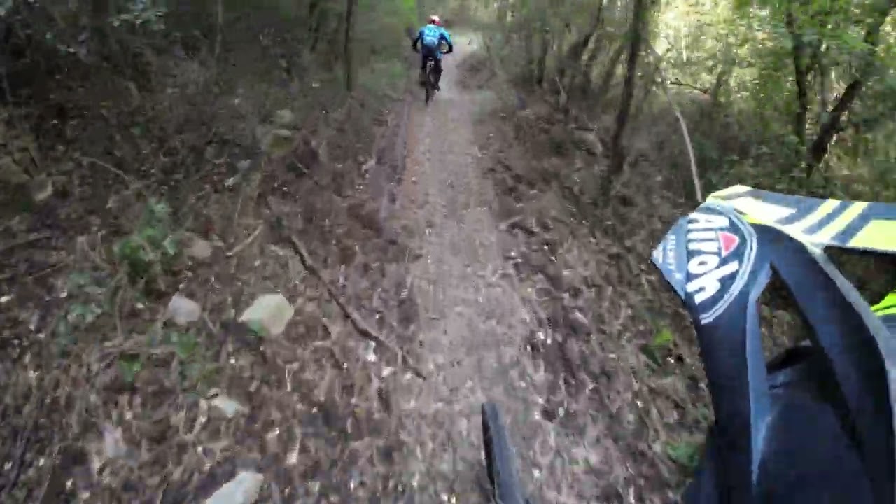 Finale Ligure MTB Trail,  ca' du puncin... Dji osmo action 3-   4k