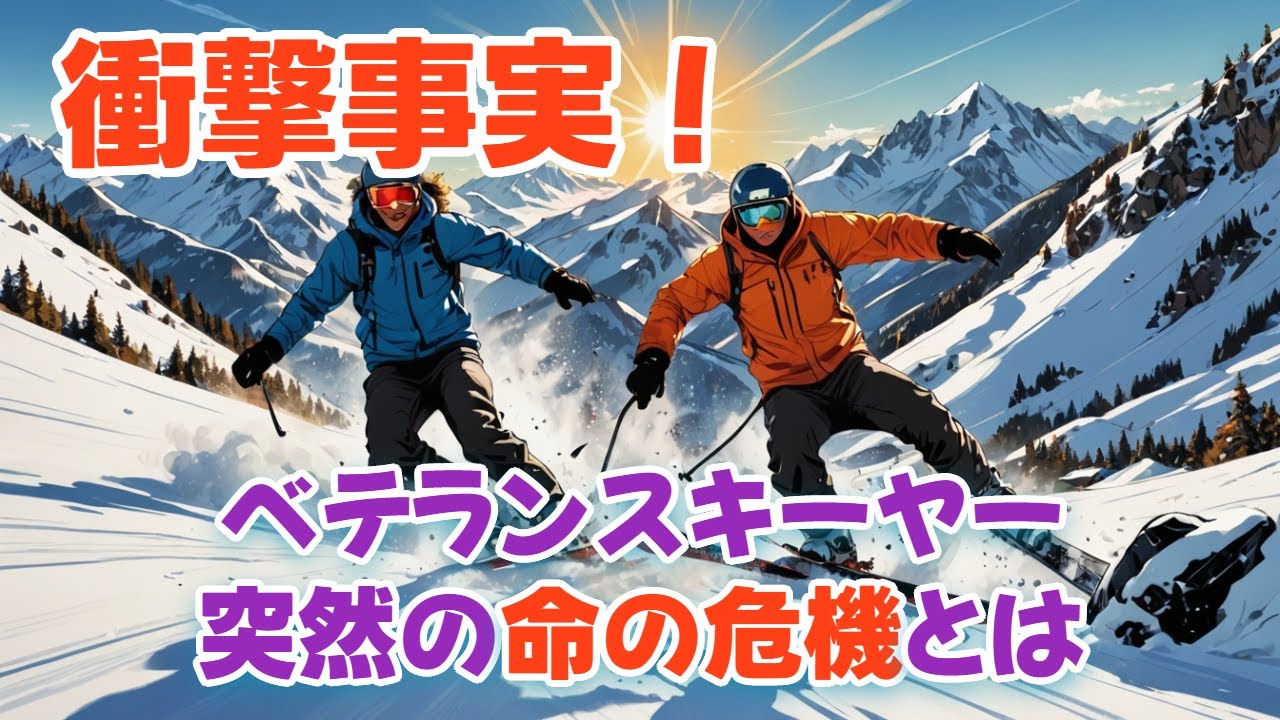 【衝撃体験】実際にあったベテランスキーヤーの危機