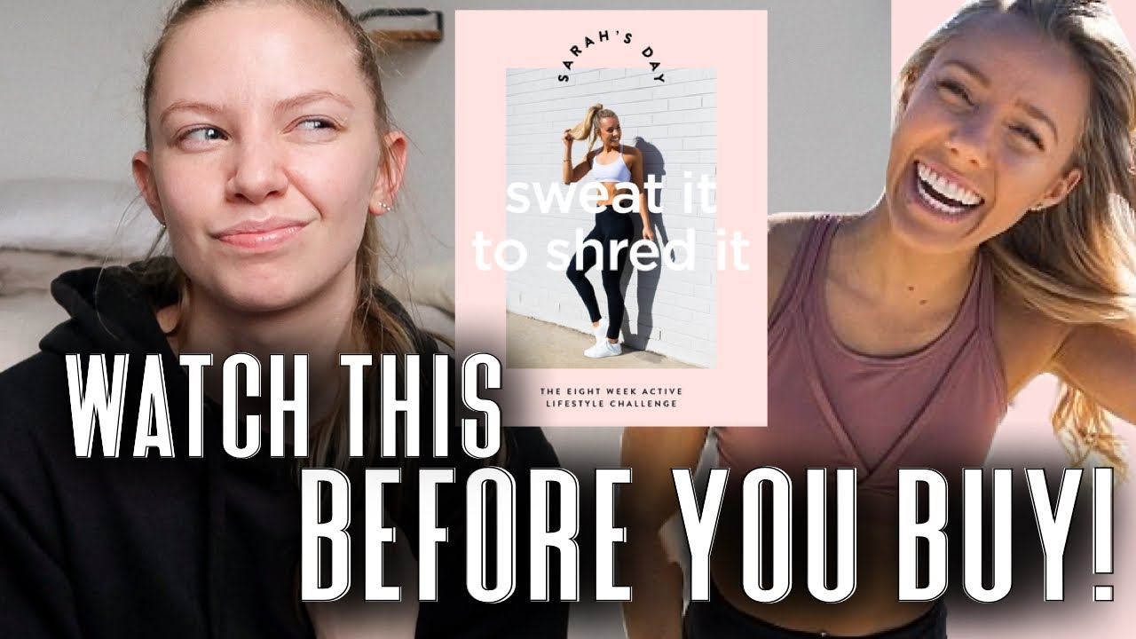 Certified Personal Trainer Reviews SWEAT IT TO SHRED IT by Sarah's Day