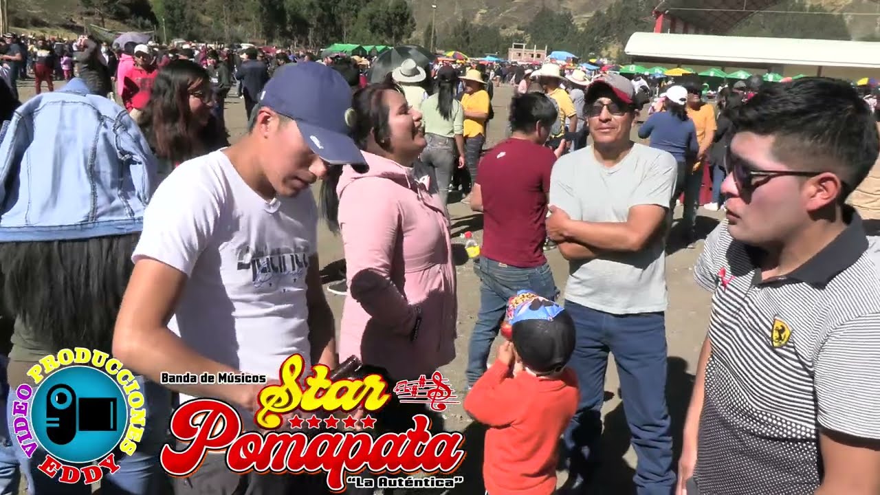 BANDA STAR POMAPATA LA AUT&Eacute;NTICA, FIESTAS PATRIAS EN HUALLANCA - BOLOGNESI  - ANCASH, 2022