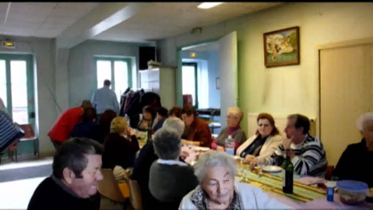 Partage de repas à Robert Espagne 19 janvier 2011