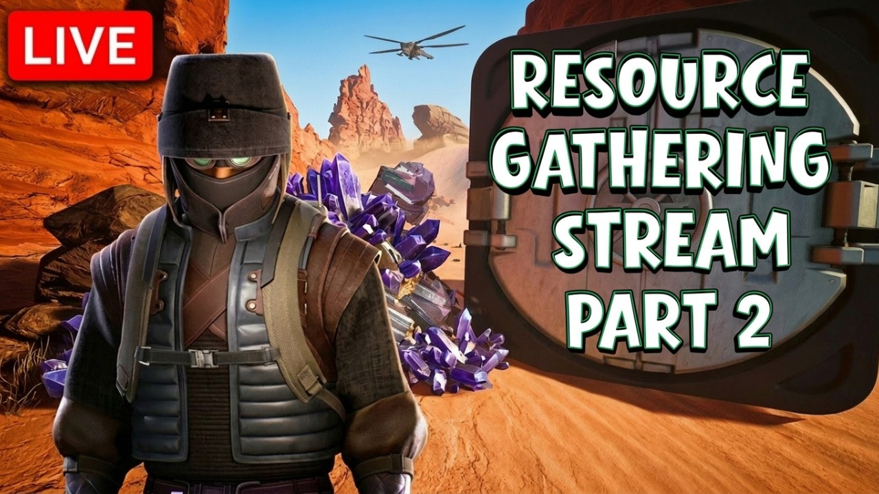RESOURCE GATHERING STREAM PT2 | GURUFUSS on Twitch