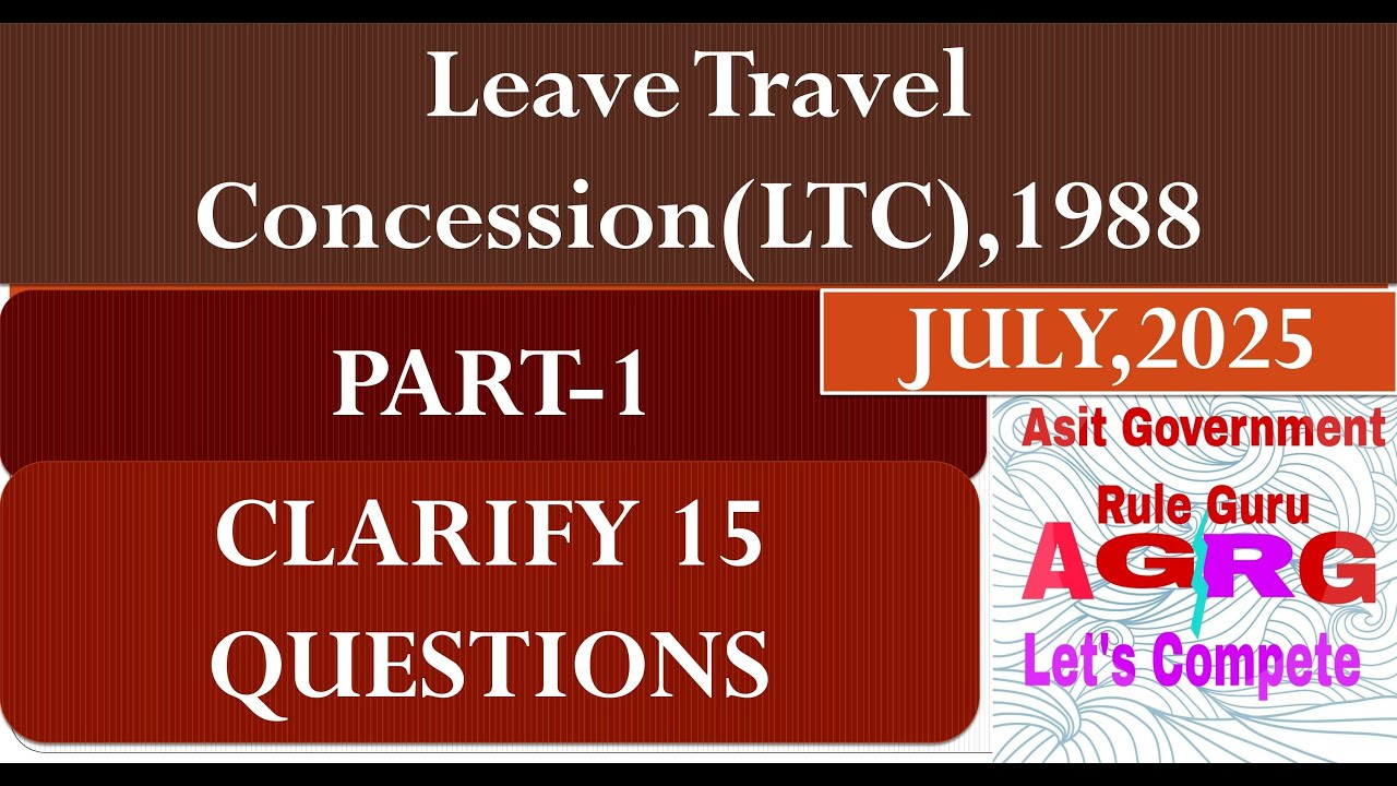 LTC:LTC QUESTIONS(PART-1)