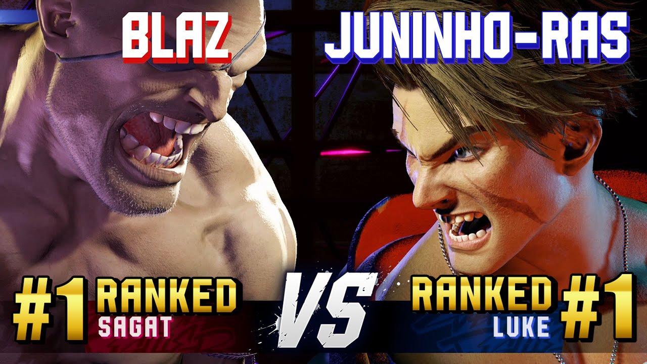 SF6 ▰ BLAZ (#1 Ranked Sagat) vs JUNINHO-RAS (#1 Ranked Luke) ▰ High Level Gameplay