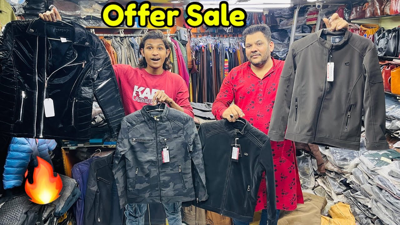 D&G🧥Jacket Market in Hyderabad | Original leather jackets, party wear jackets offer sale