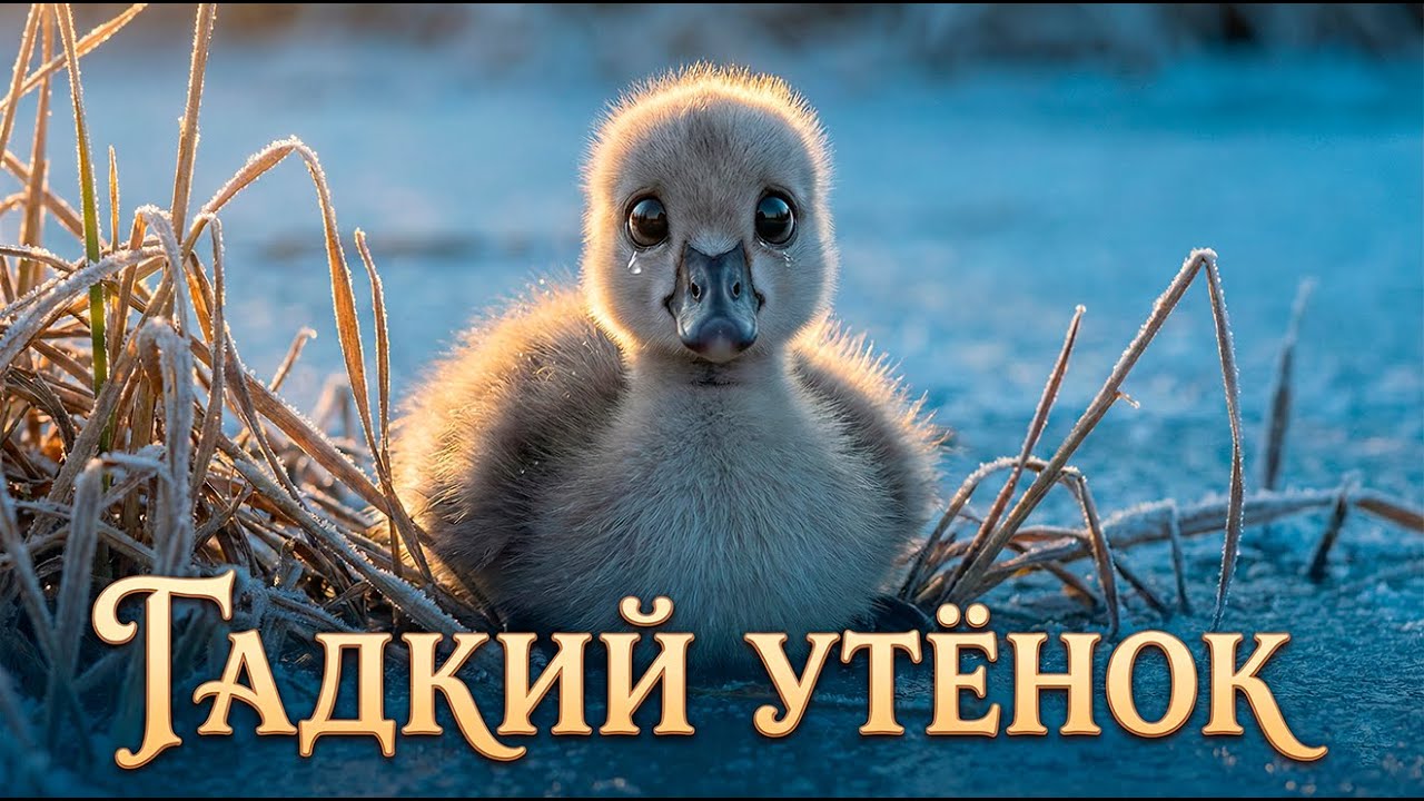 Гадкий утёнок — Г.Х. Андерсен ✨ Сказка для детей 3–6 лет | Добрая поучительная сказка