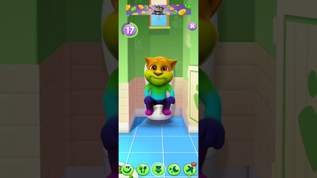 Talking tom fun gamming # No -4*