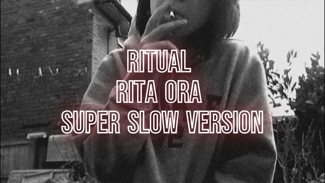 Ritual Rita Ora super slow version | Ritual Rita Ora version super lenta #shorts