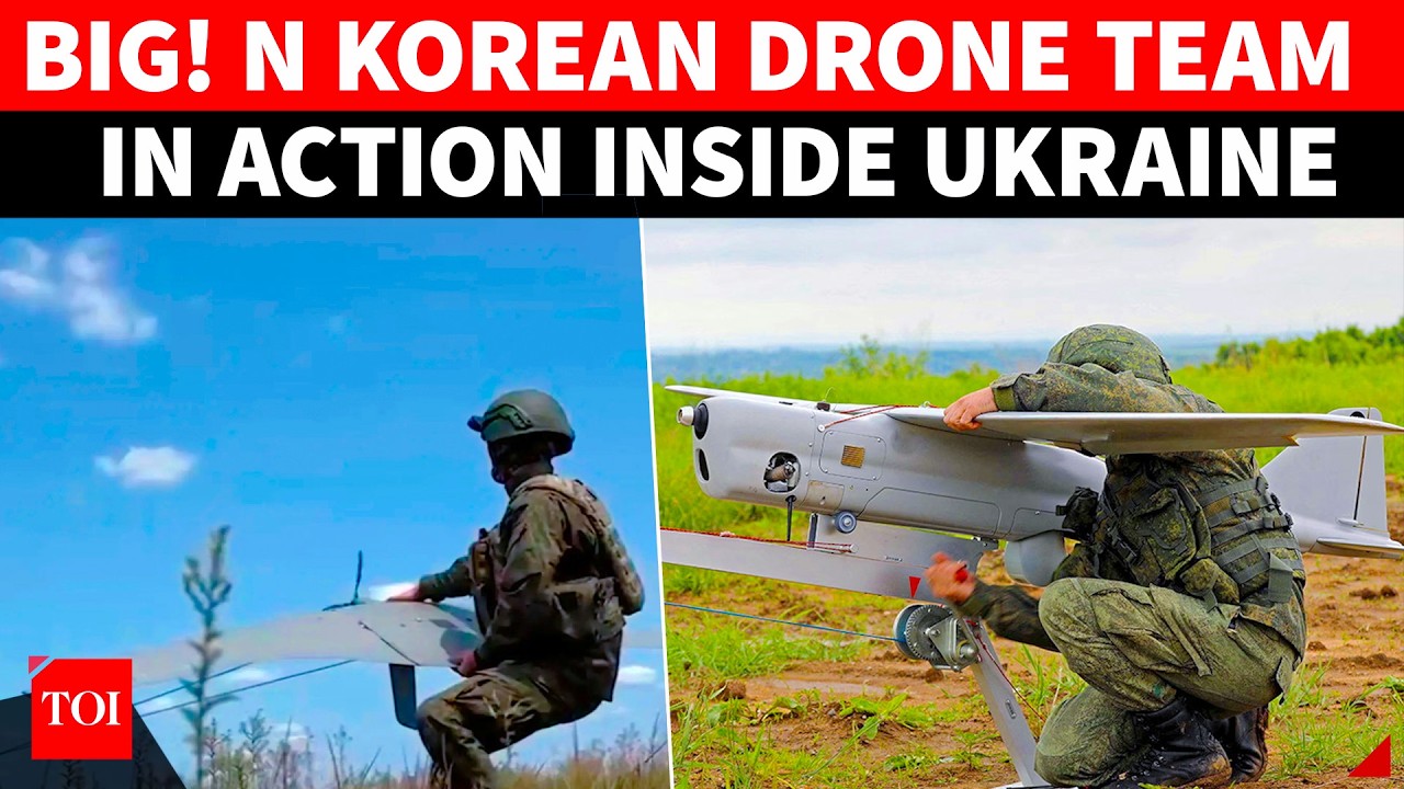 Ukraine Under Drone Shock! North Korea's 'KILLER' UAV Force Joins Russia's War | Watch